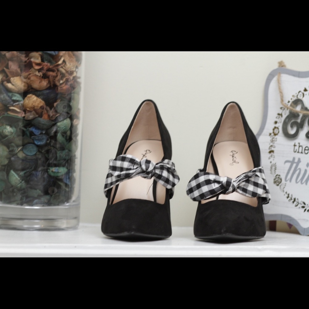 Faux Suede Pumps - Picture 2 of 3